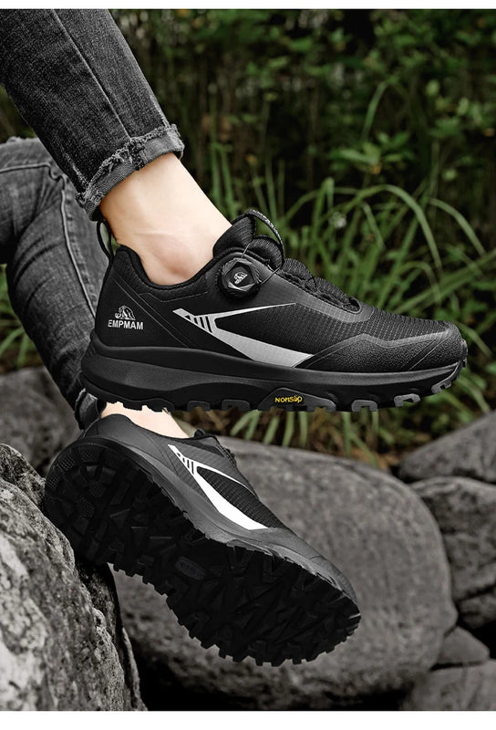 Men'S Outdoor Leisure Sports Shoes Four Season New Soft Sole Anti Slip Comfortable Running Shoes Fashionable Sports Men'S Shoes