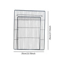 Pets Playpen Door Small Animal Barrier Protector Exercise Pen Indoor Pet Fence Puppy Fence Gate for Hamster Bunny Teddy Kitten