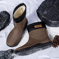 Men Rain Boots Fashion Mid-calf Rubber Boot Outdoor Waterproof Garden Work Shoe Non Slip Fishing Rubber Galoshes Men Rubberboots