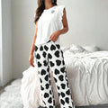 Summer Pajamas Set Women Trousers Pijama Sleepwear Woman | SAMAG