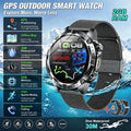 2026 Offline Map New Smart Watch 3ATM Waterproof GPS Navigation Compass Altimeter Flashlight Men 170+ Sports Bracelet Men Women