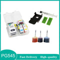 Vilaxh PG 545 CL 546 DIY Smart Ink Cartridge Refill Kit For Canon PG545 CL546 PG 545 Pixma IP2850 MX495 MG2950 MG2550 MG2450