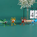 Garden Cute Metal Grasshopper Figurine Decor Outdoor Tree Wall Art Garden Grasshopper Statues Decoration For Yard Patio Backyard
