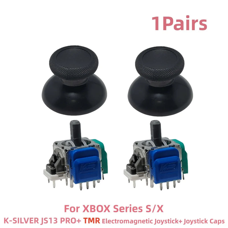 Hall/TMR Electromagnetic Joystick for PS5 PS4 Controller Thumb Stick Joystick Cap No-Drift 3D Analog Sensor Upgrade Replacement