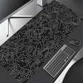 Computer Mouse Pad Strata Liquid Gaming PC Deskmat Laptop Pc Accessory Non-slip soft Mat XXL size Mousepad Large 900x400 Mats