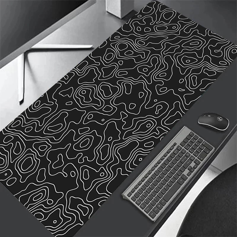 Computer Mouse Pad Strata Liquid Gaming PC Deskmat Laptop Pc Accessory Non-slip soft Mat XXL size Mousepad Large 900x400 Mats