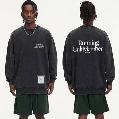 Satisfy SoftCell Men's round-neck sweatshirt Running | SAMAG