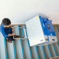 Stairs Motorize Handcart Trolley 2 Wheels Wheel For Shipping Trolleys Crawler Stair Lift Electric Car Dolly Cargo Loading Cart