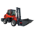 4 Wheel Drive 2.5 Ton Rough Terrain Forklift 4WD Cheap High Quality Forklift Chinese Brand CE Approval Cheap Price 2.5T Forklift