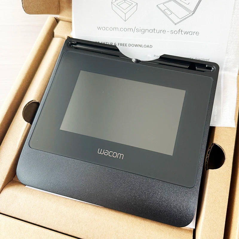 Wacom Color LCD Signature Pad Tablet  STU-540 5" Battery-free Pen 1024 Levels for Business