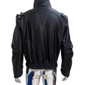 Mauroicardi Spring Autumn Cool Windproof Short Black Faux Leather Jacket Men Zipper Chic Luxury Designer Clothes Streetwear 2025