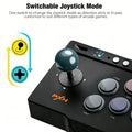 PXN 0082 Arcade Game Controller | Turbo Macro, 4 Strong Suction Cups, Switchable Joystick D-Pad