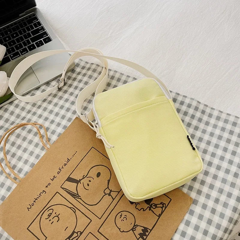 New Fashion Mobile Phone Bag Women's Messenger Bag All-match Mini Small Crossbody Bag Hanging Neck Coin Purse Vertical Handbag