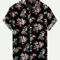 Men'S Floral Printed Casual Shirt Daily Wear 3D Printing | SAMAG