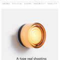 Modern Circular Wall Lamp LED Glass Wall Lamp Sconce Living Room Corridor Bedroom Bathroom Home Decoration Indoor Lighting