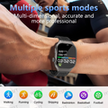 LAXASFIT 2.01 Inch Curved Screen Men's Smart Watch Bluetooth 5.3 HD Call Multiple Sports Modes Woman Smart Watch Holiday gifts