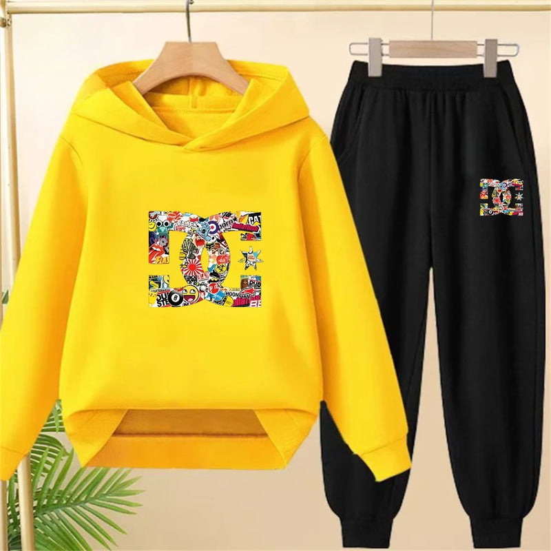 Children's hoodie 3-12 years girls pink boy black | SAMAG