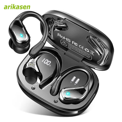 75Hrs Bluetooth 5.3 Earphones IP7 Waterproof Wireless | SAMAG