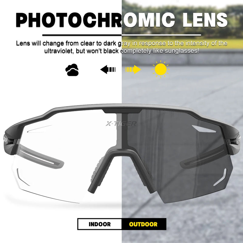 X-TIGER Sport Color-Changing Lenses Photochromic | SAMAG
