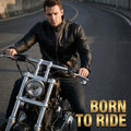 Genuine Full Real Leather Jacket Men Short Slim Fit Stand Collar Motorcycle Leather Coat Autumn Winter Plus Size Casual Fashion