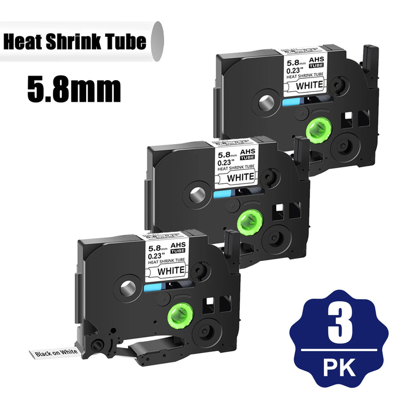 3/5/ Compatible for Brother Heat Shrink Tube Tape HSe-231 - Visuel 14 | SAMAG