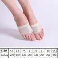 dance shoes 1 pair Belly Ballet Dance Toe Pad Practice Shoe Foot Thong Care Tool Half Sole Gym Sock Dance shoes
