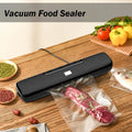 220V Electric Vacuum Sealer Packaging Machine with Free 15pcs Vacuum Bags Machine Household Black Food Vacuum Sealer