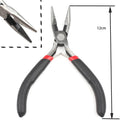 1Pcs Mini Pliers Insulated Cutter Clamping Stripping Wire Crimping Cable Round Long Nose For Jewelry - Visuel 4 | SAMAG