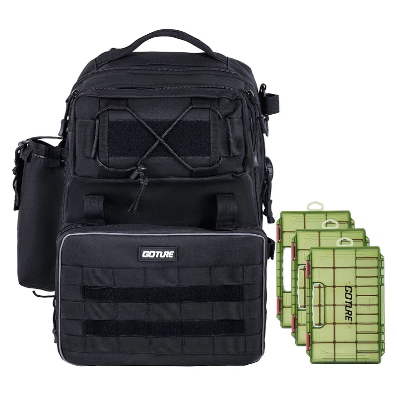 Goture Outdoor Fishing Backpack with 3 Bait Box | SAMAG