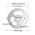 Meat Grinder Pinion Mixer Spare Parts Meat Grinder Knife Stainless Steel Grille for Food Grinder Accessories Kitchen Tool