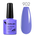 VENALISA Non Cleansing Topcoat Nail Art 7.5ml Soak off Base Coat Foundation No Wipe Top Coat Nail Gel Funny Bunny Gel Varnish