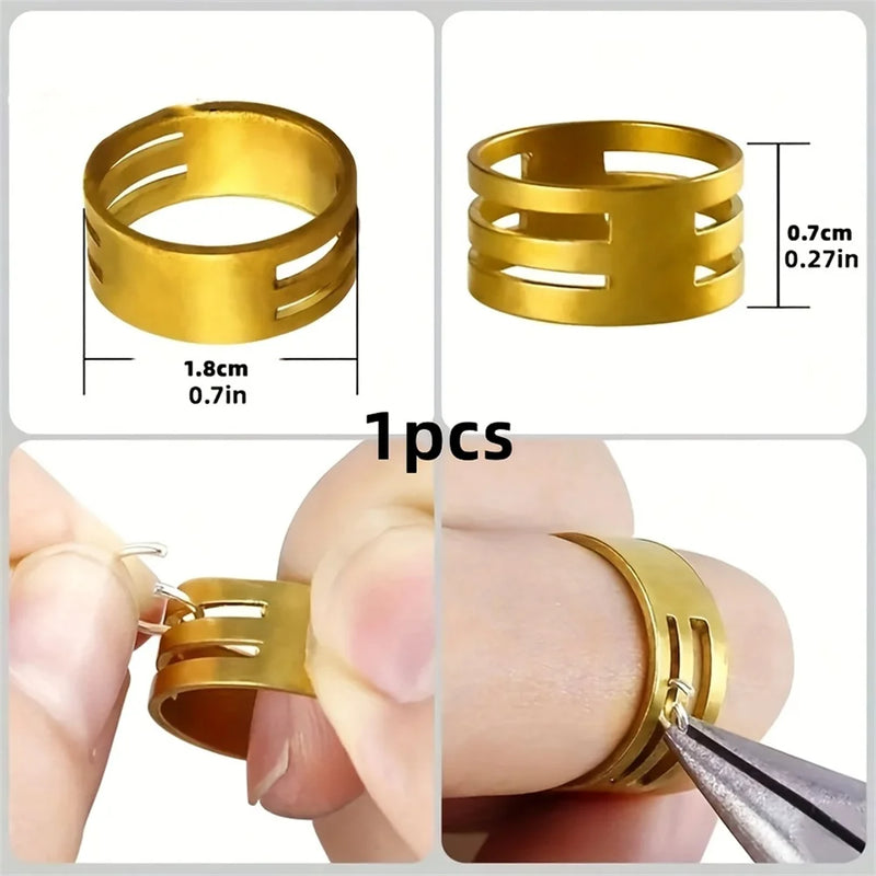 2pcs/1pcs12mm DIY hand pliers with 1 opening ring for making and repairing - Visuel 8 | SAMAG