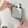 Lovely Cartoon Switch Stickers Luminous Socket Protective Cover Home Waterproof Wall Sticker Decorative Animal Switch Decoration