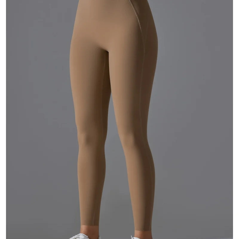 Women's High Waisted, Tight Fitting, Sexy Peach Hip Lifting Yoga Pants, Gym Exercise, Running, Pilates, Leggings Yoga Pants