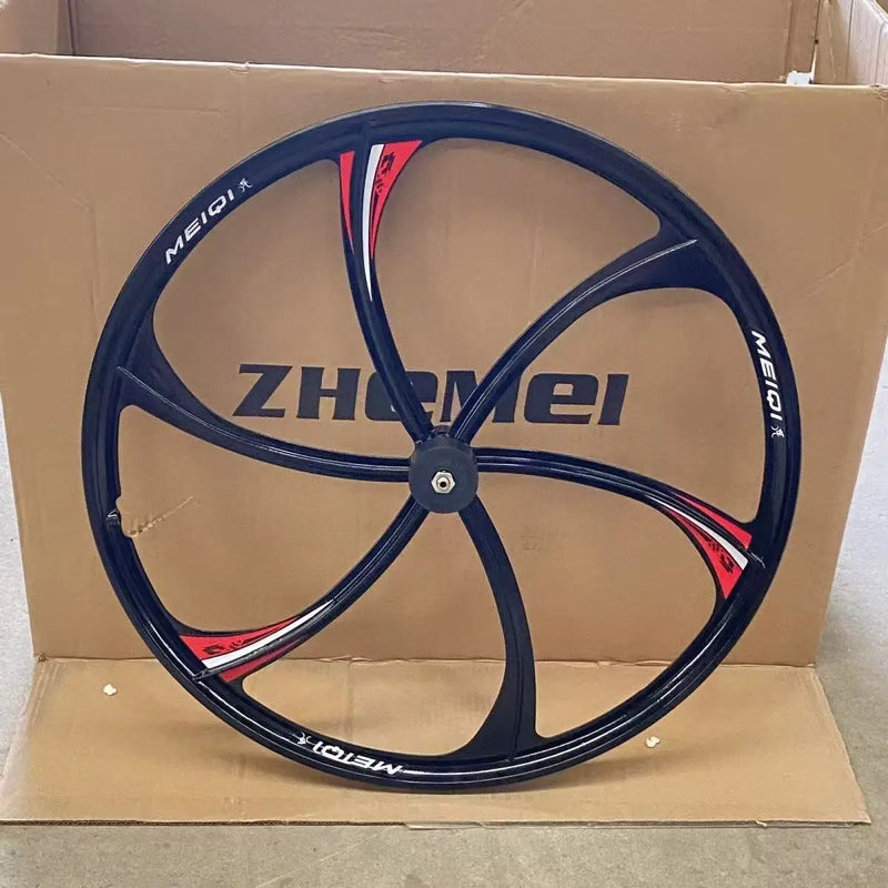 24/26 Inch Bicycle Wheel Hub Made Of Magnesium Alloy Material Speed Integrated Wheel Disc Brake With Maximum Tire Width Of 2.5
