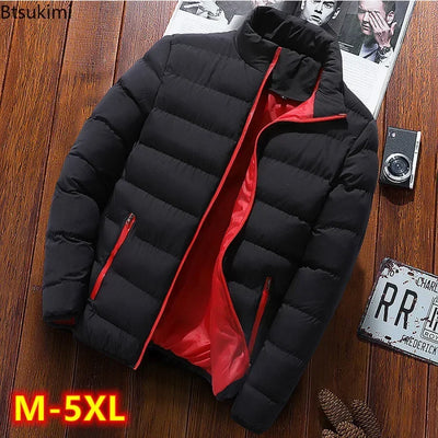 New Men's Thick Warm Parka Jackets Autumn Winter Casual | SAMAG