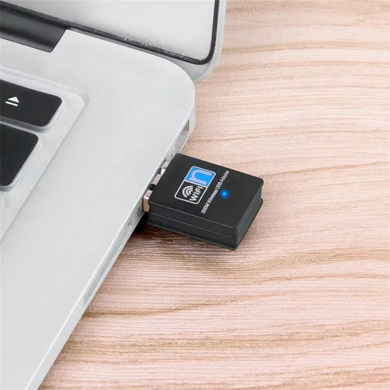 300Mbps Mini USB Wireless Wifi Adapter Wi Fi Network LAN Card 802.11b/g/n RTL8188 Adaptor for PC Desktop - Visuel 6 | SAMAG