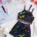 Summer Children's Fashion Refreshing Three-Piece Girls | SAMAG