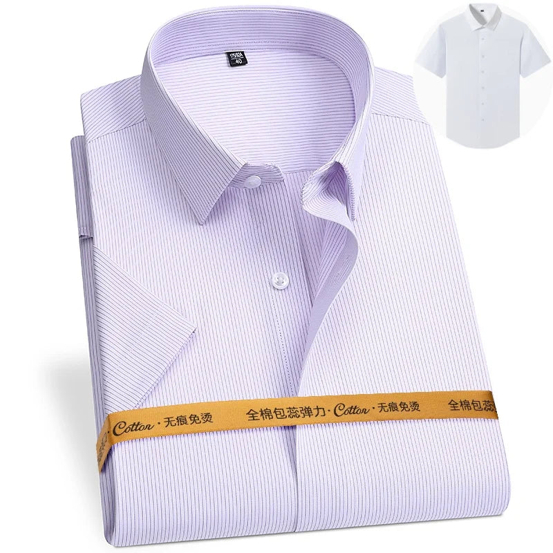 8XL Anti-Wrinkle 80% Cotton 15% Elastic Silk 5% Spandex | SAMAG