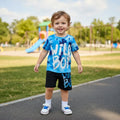 Summer Toddler Baby Boy Clothes Short Sleeve Tie - dye - View 2 | SAMAG