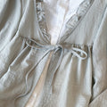 Korean Casual Sweet Fungus Lace Collar Women's Shirt - View 3 | SAMAG