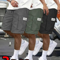 3pcs Set - Men's Shorts, Casual Loose Perfect Choice, Large Pocket Workwear Summer Five Quarter Pants Ins - View 12 | SAMAG