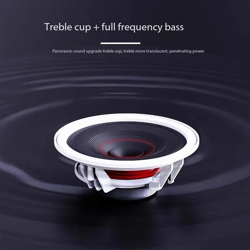 High Quality Home Theater Ceiling Speakers 30W High Power Host Wiring-free Wireless Bluetooth Connection With Remote Control