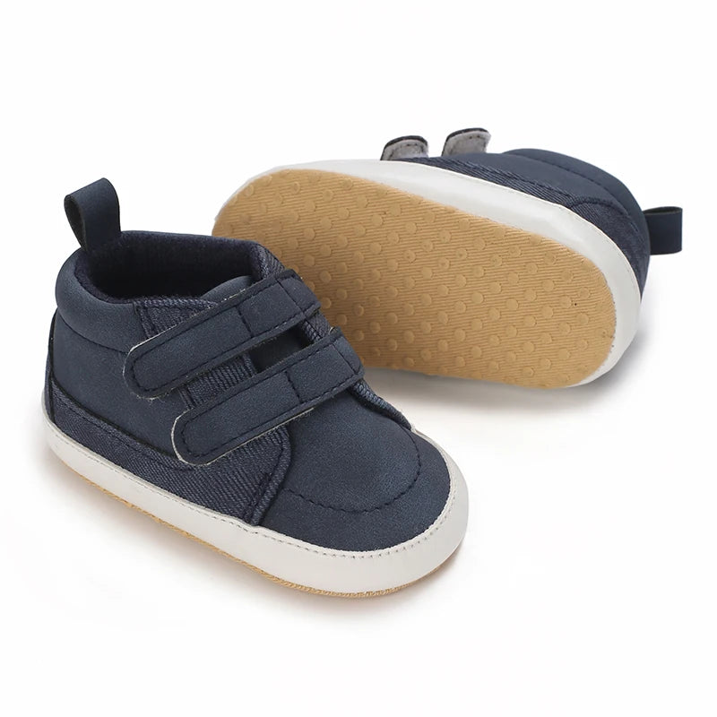 Canvas Sneakers Baby Boy Girl Shoes First Walkers Infant Toddler Anti-Slip Soft Sole Classical Newborn Baby Shoes 0-18 Month
