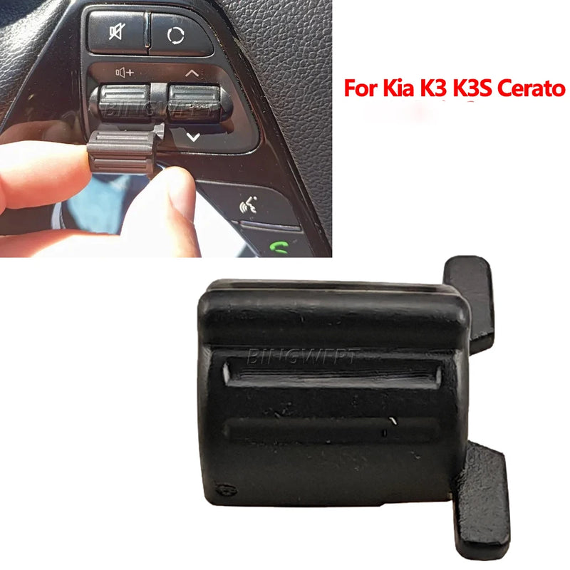 4PCS Car Multi-function Steering Wheel Cruise Control Button Switch Knob For KIA K3 Rio 3 2014-2016 Cerato Classic 2017