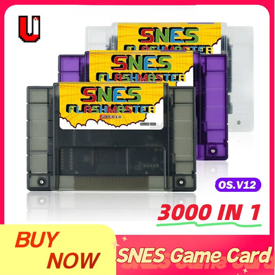 V12 SNES Game Card With 8GB TF SFC Cartridge For Nintendo | SAMAG