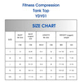 Men's Sleeveless Compression Vest Tight Fit Quick Dry Breathable Moisture Wicking Summer Gym Fitness Sports Tank Top