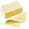 10pcs/50pcs Sterling Silver Polishing Cloth Set Jewelry Cleaning Cloths Soft Wipe Wiping Cloth Keep Jewelry Shining Tools