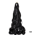 Loose Wave Braiding Hair Extensions 24" Synthetic Spiral Curls Braids Hair Pre Stretched Bouncy Braid French Curls Braiding Hair