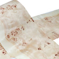 Length:1.6meters Width:230mm T:0.25mm Naturally White Poplar Tumor Wood Veneer Sheets Guitar Skateboard Backpack Decoration